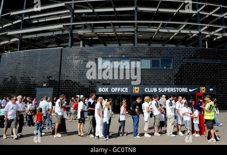 Fußball - Coca-Cola Football League One - MK Dons V Hartlepool United - Stadion: MK Stockfoto