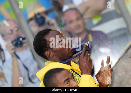 Leichtathletik - IAAF Leichtathletik-WM - Tag 3 - Berlin 2009 - Olympiastadion Stockfoto