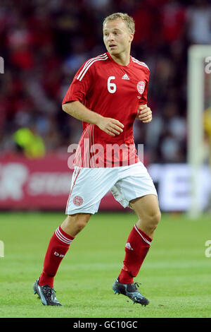 Fußball - International freundlich - Dänemark - Chile - Brondby Stadion. Lars Jacobsen, Dänemark Stockfoto