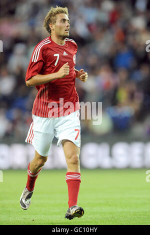 Fußball - International freundlich - Dänemark - Chile - Brondby Stadion. Jakob Poulsen, Dänemark Stockfoto