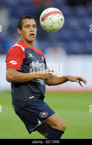 Fußball - International freundlich - Dänemark - Chile - Brondby Stadion. Alexis Sanchez, Chile Stockfoto