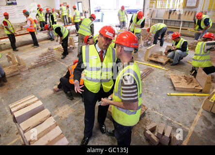 Ainsworth Besuche Blackpool Stockfoto