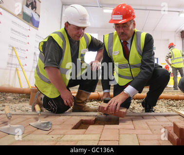 Ainsworth Besuche Blackpool Stockfoto