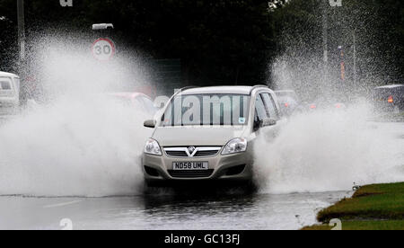 Tricky fahren Stockfoto