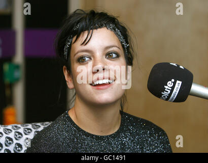 Lily Allen Absolute Radio Stockfoto