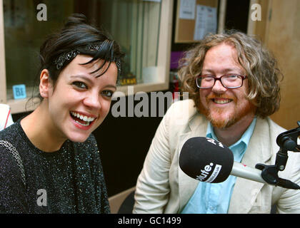 Lily Allen Absolute Radio Stockfoto