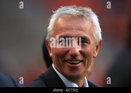 Fußball - International freundlich - Holland gegen England - Amsterdam Arena. Bert van Marwijk, Holland Head Coach Stockfoto