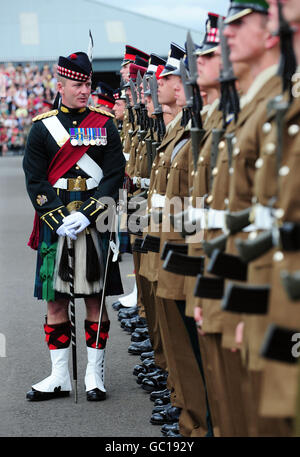 Europas größte militärische Graduierung parade Stockfoto