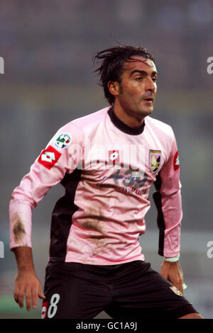 Fußball - Italienische Serie A - Brescia / Palermo. Simone Barone, Palermo Stockfoto