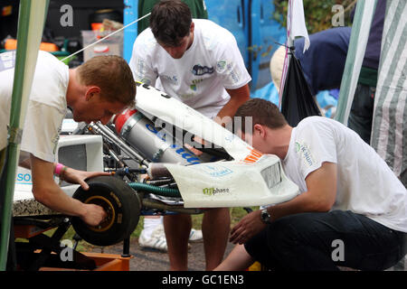 Britische Formel Zero Grand Prix Stockfoto