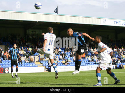 Fußball - Coca-Cola Football League One - Tranmere Rovers V Charlton Athletic - Prenton Park Stockfoto