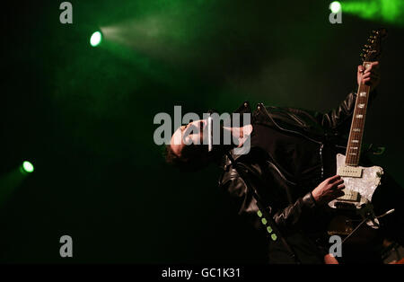 James Allan von Glasvegas auf der NME / Radio 1 Bühne, während des Reading Festivals, in Richfield Avenue, Reading. Stockfoto