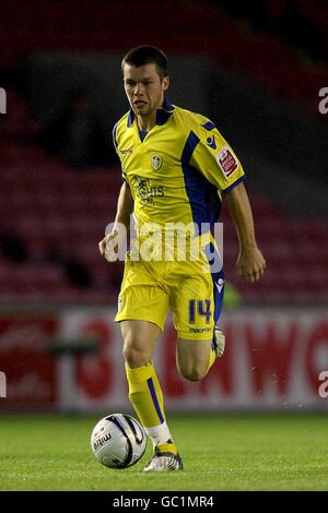 Fußball - Carling Cup - erste Runde - Darlington V Leeds United - Northern Echo Arena Stockfoto