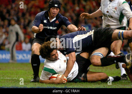 Rugby-Union - Lloyds TSB Herbst Serie 2004 - Wales V Japan Stockfoto