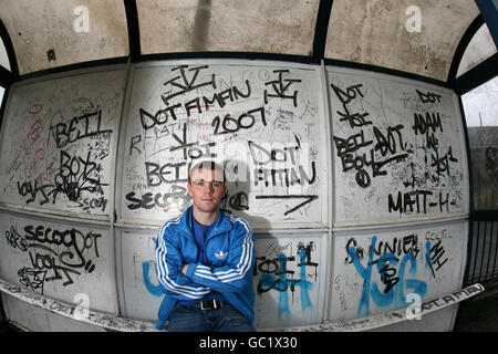 Fußball - Rangers Player Feature - Glasgow. John Fleck Der Rangers Stockfoto