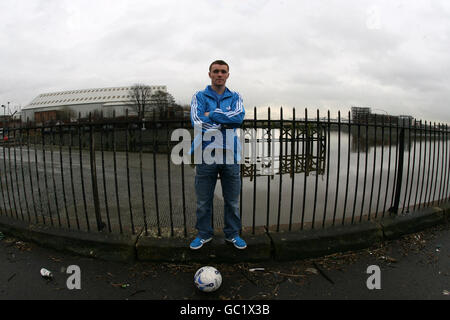 Fußball - Rangers Player Feature - Glasgow. John Fleck Der Rangers Stockfoto