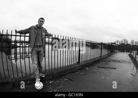 Fußball - Rangers Player Feature - Glasgow. John Fleck Der Rangers Stockfoto