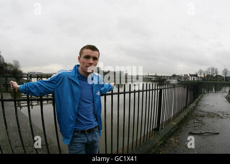 Fußball - Rangers Player Feature - Glasgow. John Fleck Der Rangers Stockfoto