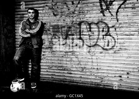 Fußball - Rangers Player Feature - Glasgow. John Fleck Der Rangers Stockfoto