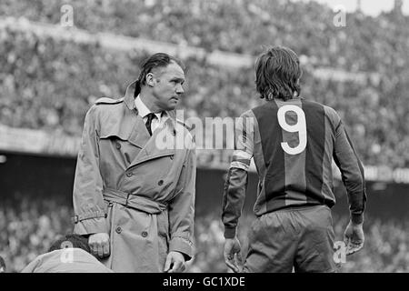 Spanische Fußball - Primera Liga - Barcelona vs. Espanol Stockfoto