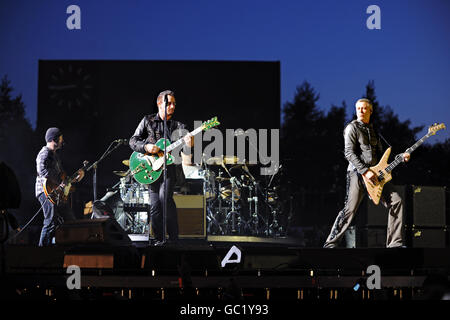 U2-Konzert am Don Valley - Sheffield Stockfoto