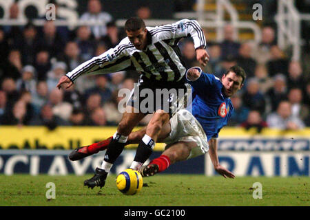 Fußball - FA Barclays Premiership - Newcastle United gegen Portsmouth Stockfoto