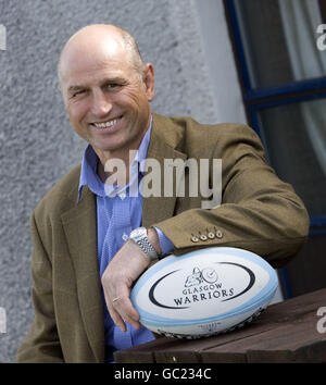 Rugby-Union - Fergus Wallace Photocall - weiße Craigs Rugby Club Stockfoto