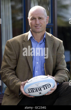 Rugby-Union - Fergus Wallace Photocall - weiße Craigs Rugby Club Stockfoto