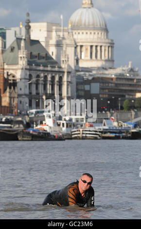 "Big River Man" Screening und Fototermin - London Stockfoto