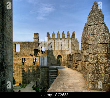 Guimaraes Burg im Norden von Portugal Stockfoto