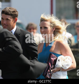 Andrea Corr Hochzeit Stockfoto