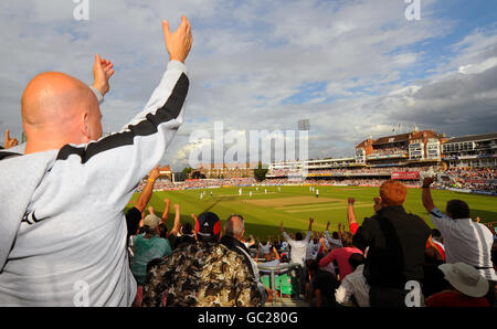 Kricket - der Asche 2009 - Npower fünften Test - Tag 2 - England V Australia - The Brit Oval Stockfoto