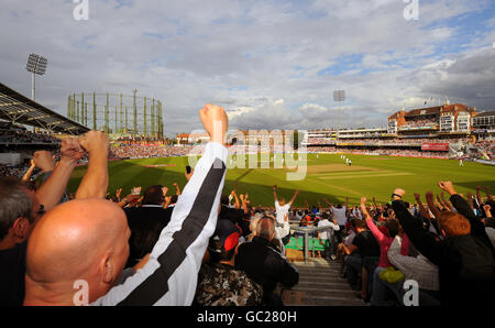 Kricket - der Asche 2009 - Npower fünften Test - Tag 2 - England V Australia - The Brit Oval Stockfoto