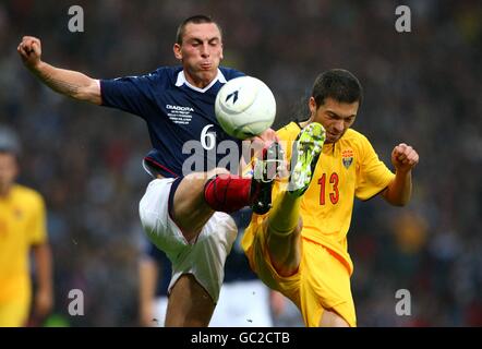 Fußball - WM 2010 - Qualifikationsrunde - Gruppe neun - Schottland V FYR Macedonia - Hampden Park Stockfoto