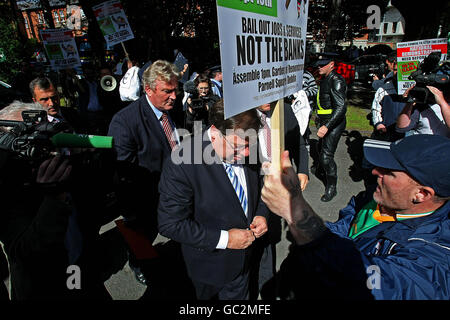 Anti-Nama Demonstranten Stockfoto