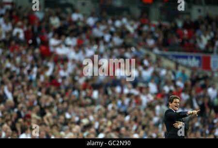 Fußball - WM 2010 - Qualifikationsrunde - Gruppe Six - England V Kroatien - Wembley-Stadion Stockfoto