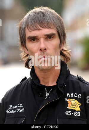 Ian Brown Porträt-Sitzung - London Stockfoto