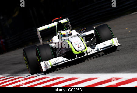 Formel 1 Motorsport - Großer Preis Von Italien - Monza. Brawn GP's Jenson Button beim Großen Preis von Italien auf dem Monza Circuit, Italien. Stockfoto