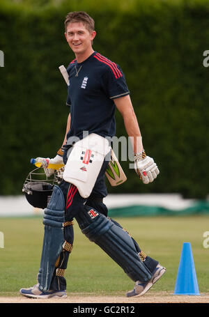 Cricket - NatWest Series - Fifth One Day International - England gegen Australien - England Nets Session - EZB Performance Center. Der englische Joe Denly während der Nets-Sitzung im EZB Performance Center, Loughborough. Stockfoto