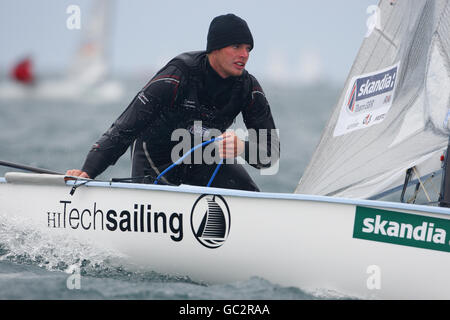 Segeln - Skandia Sail for Gold Regatta - Ärmelkanal - Tag zwei Stockfoto