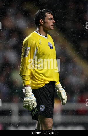 Fußball - Coca-Cola Football League Championship - Newcastle United / Leicester City - St James' Park. Leicester City Torwart Chris Weale Stockfoto