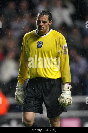 Fußball - Coca-Cola Football League Championship - Newcastle United / Leicester City - St James' Park. Leicester City Torwart Chris Weale Stockfoto