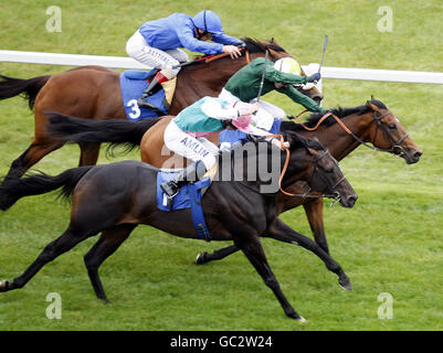 Pferderennen - Newbury Racecourse Stockfoto