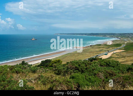 St Ouen Bay, Jersey, Kanalinseln Stockfoto