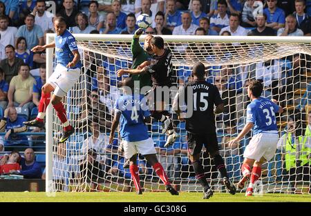 Fußball - Barclays Premier League - Portsmouth V Everton - Fratton Park Stockfoto