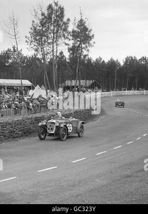 Motorsport - Le Mans 24-Stunden-Rennen. Charles Dodson in seiner Austin 7 Speedy (Nr. 59) beim 24-Stunden-Rennen von Le Mans. Stockfoto