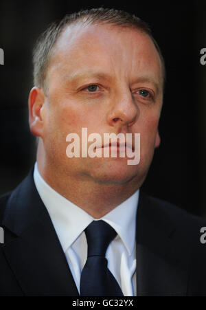 Ian Clement Gerichtsverfahren Stockfoto