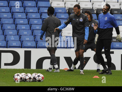 Fußball - UEFA Champions League - Gruppe D - Chelsea V FC Porto - FC Porto-Pressekonferenz - Stamford Bridge Stockfoto