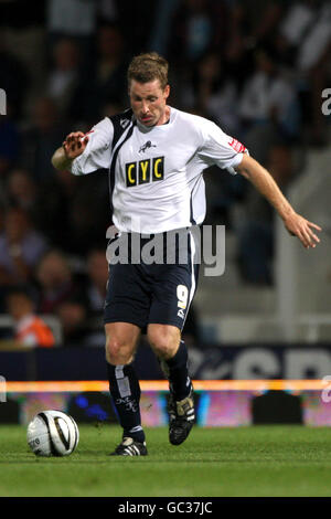 Fußball - Carling Cup - zweite Runde - West Ham United gegen Millwall - Upton Park. Neil Harris, Millwall Stockfoto