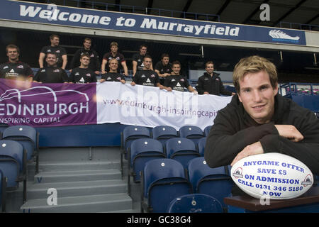 Rugby-Union - Edinburgh Ruby Photocall - Murrayfield Stadion Stockfoto